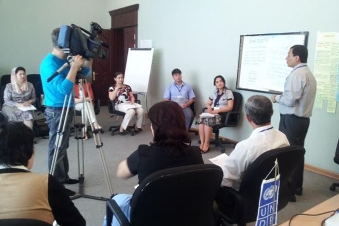attributed to UNDP, conference around gender and education and advocacy